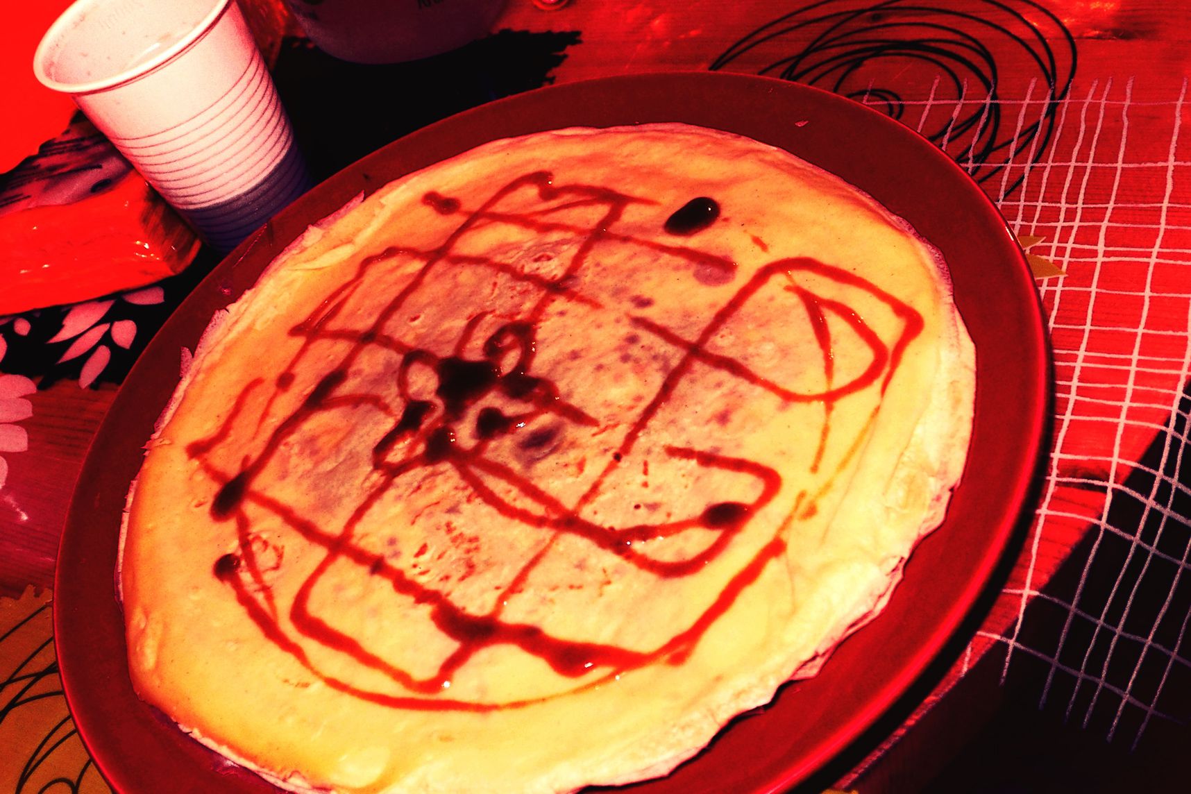 Aplati comme une crêpe