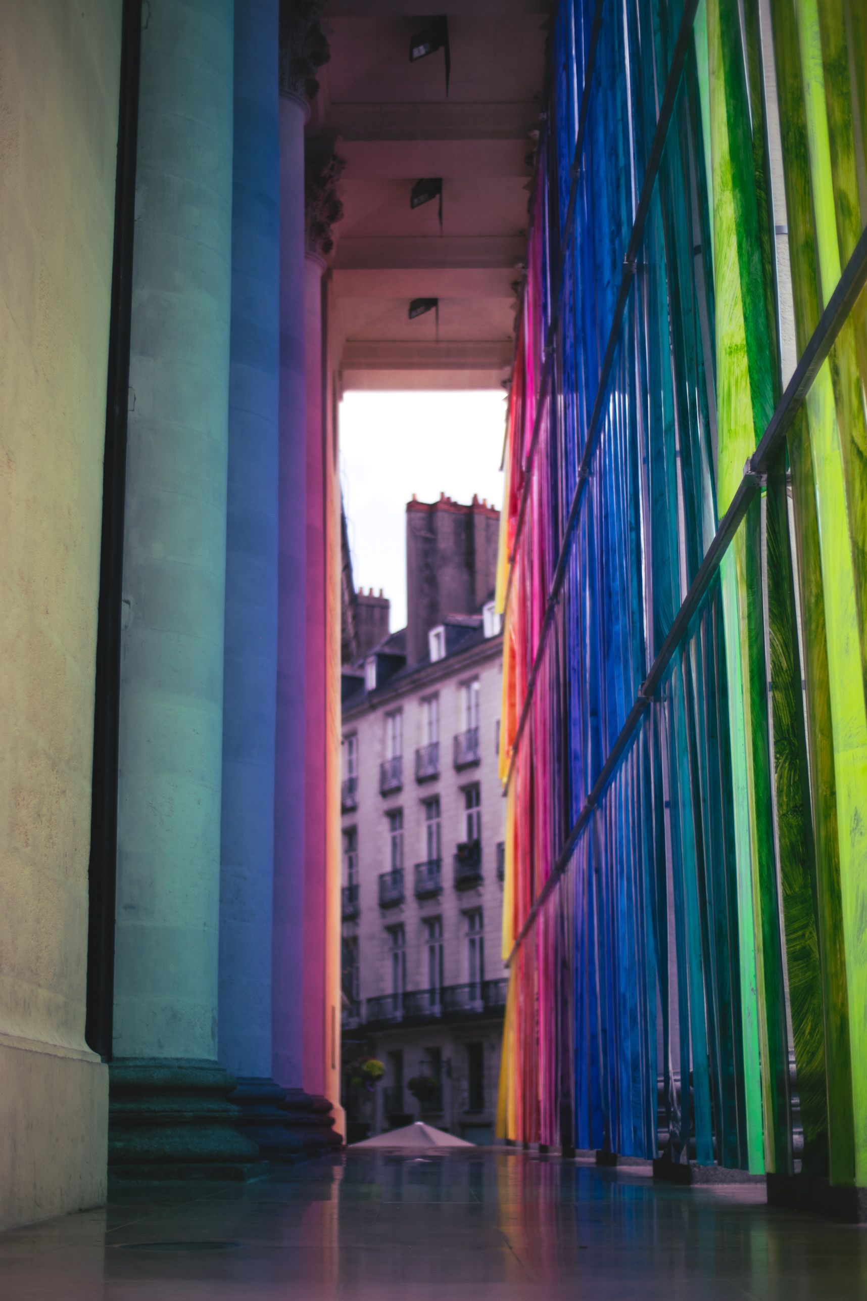 Arc en chemin