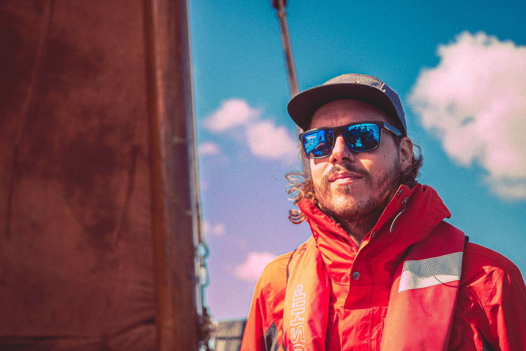 À bord d'un sinagot, je prends des allures de capitaine