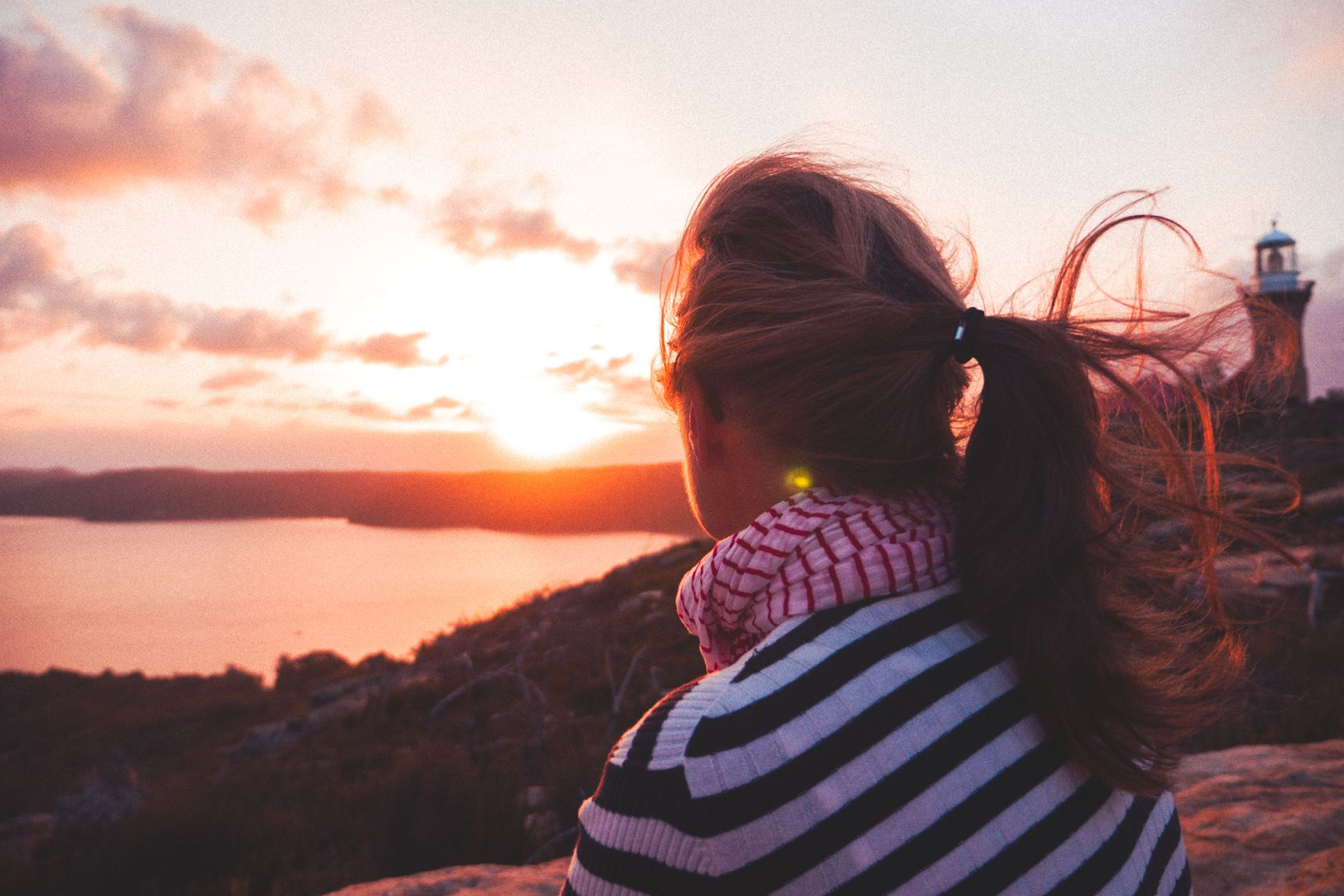 Sur la montagne du phare de Palm Beach, contempler le coucher de soleil est magique