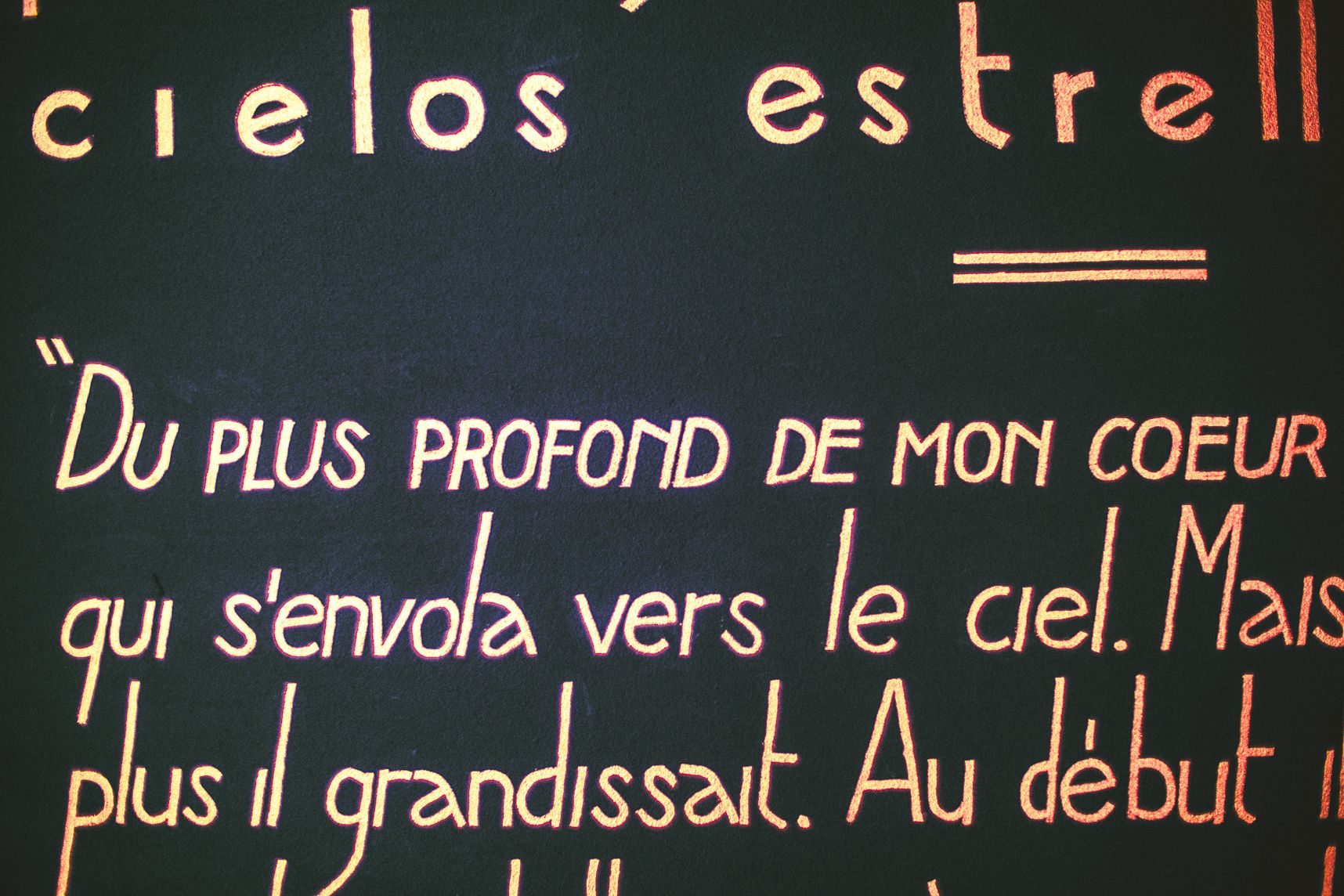 Du plus profond de mon cœur 