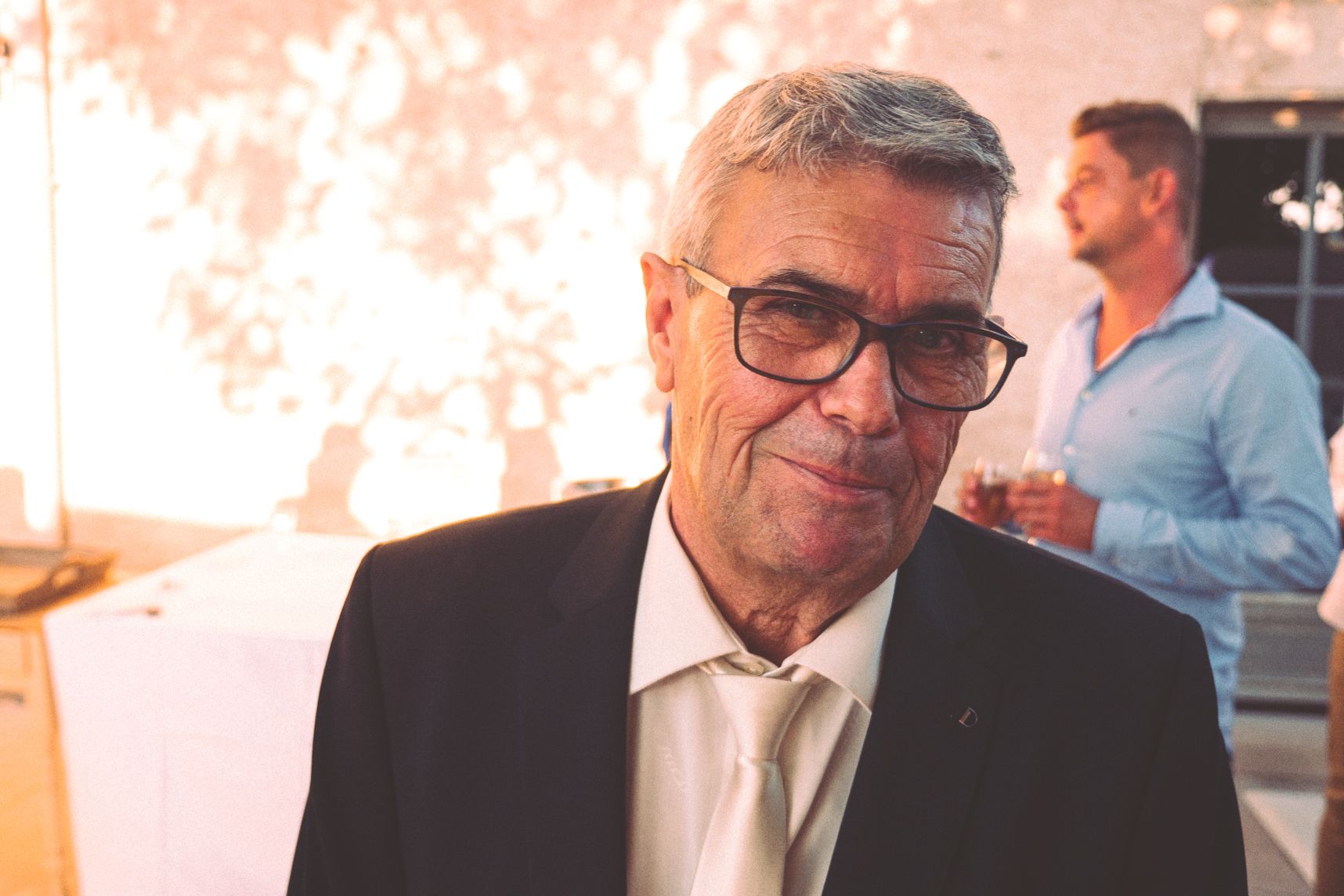Portrait souriant lors d'un mariage
