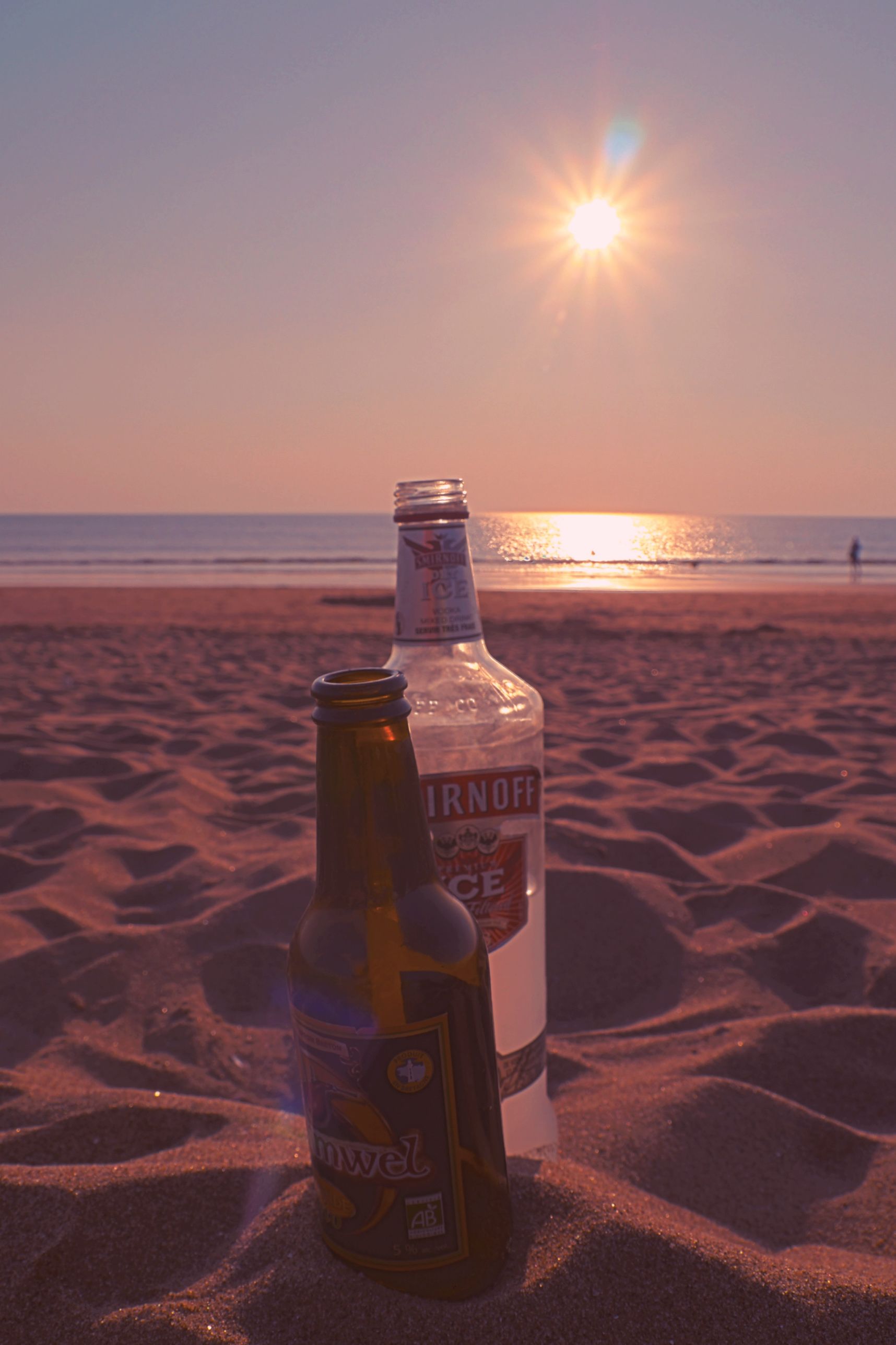 2 bouteilles à la mer