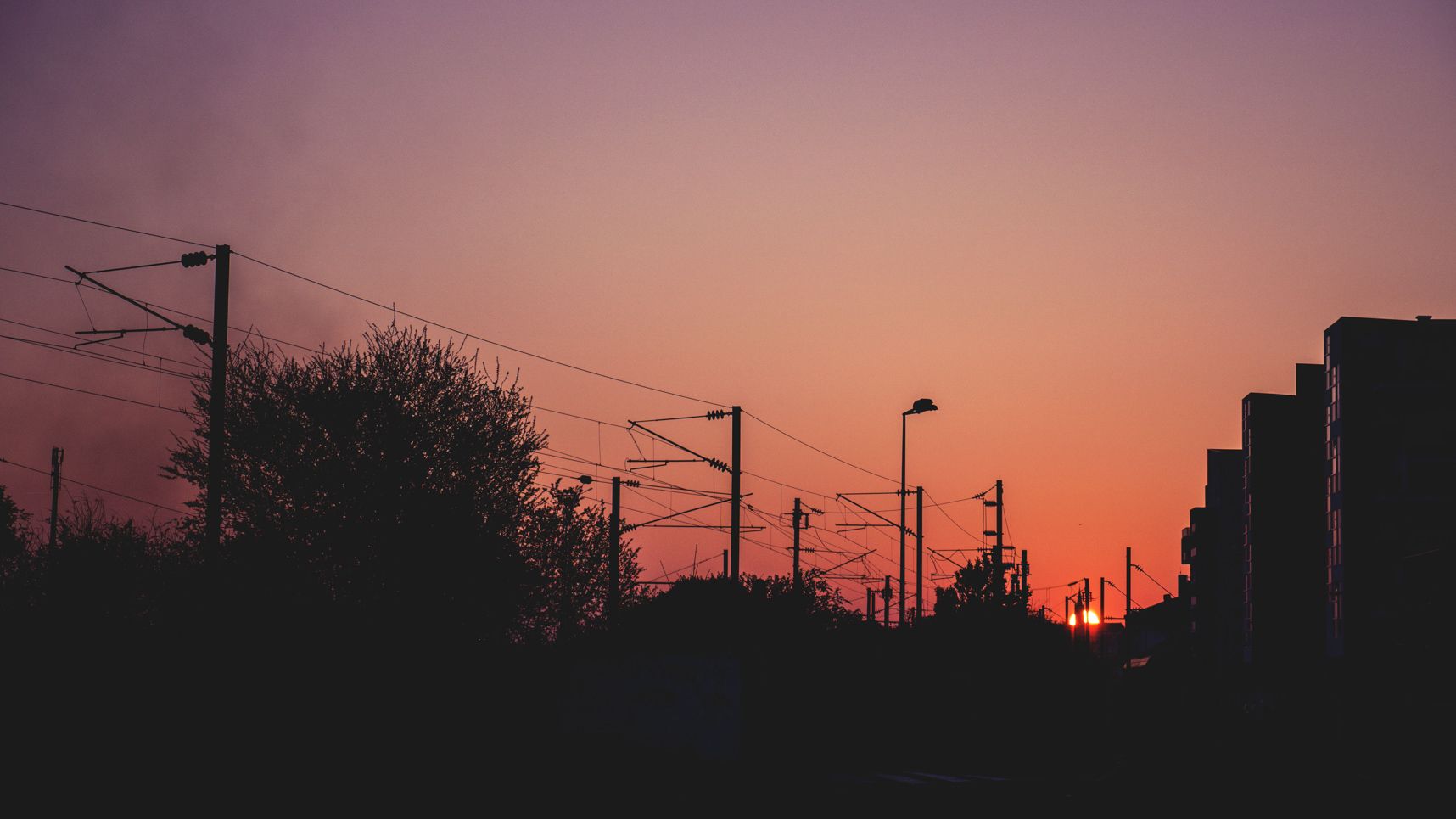Les rayons du soleil