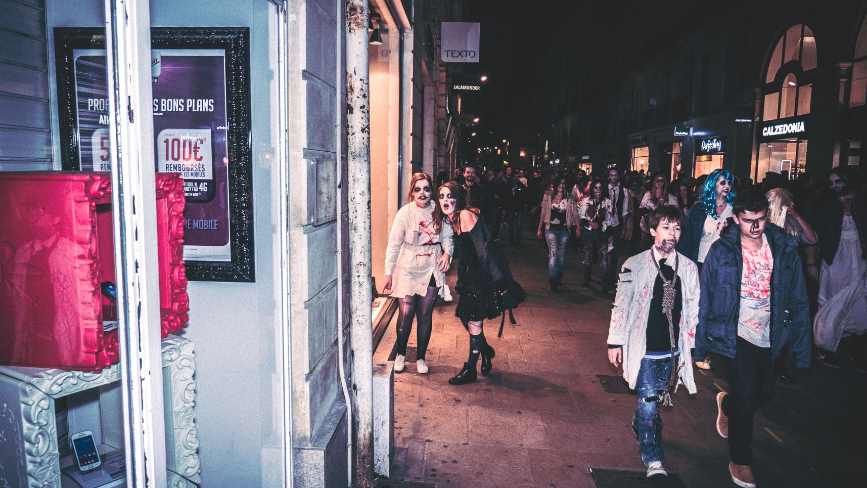 Les zombies font du shopping