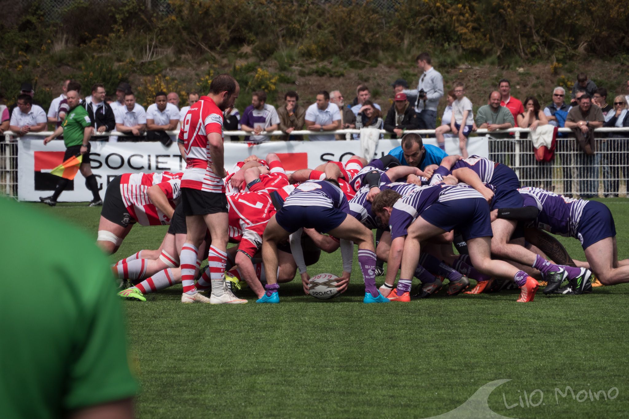 Engagement dans une mêlée