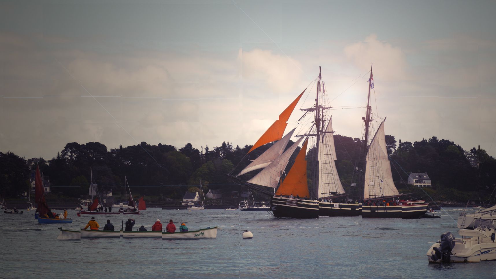 Voiles carrées