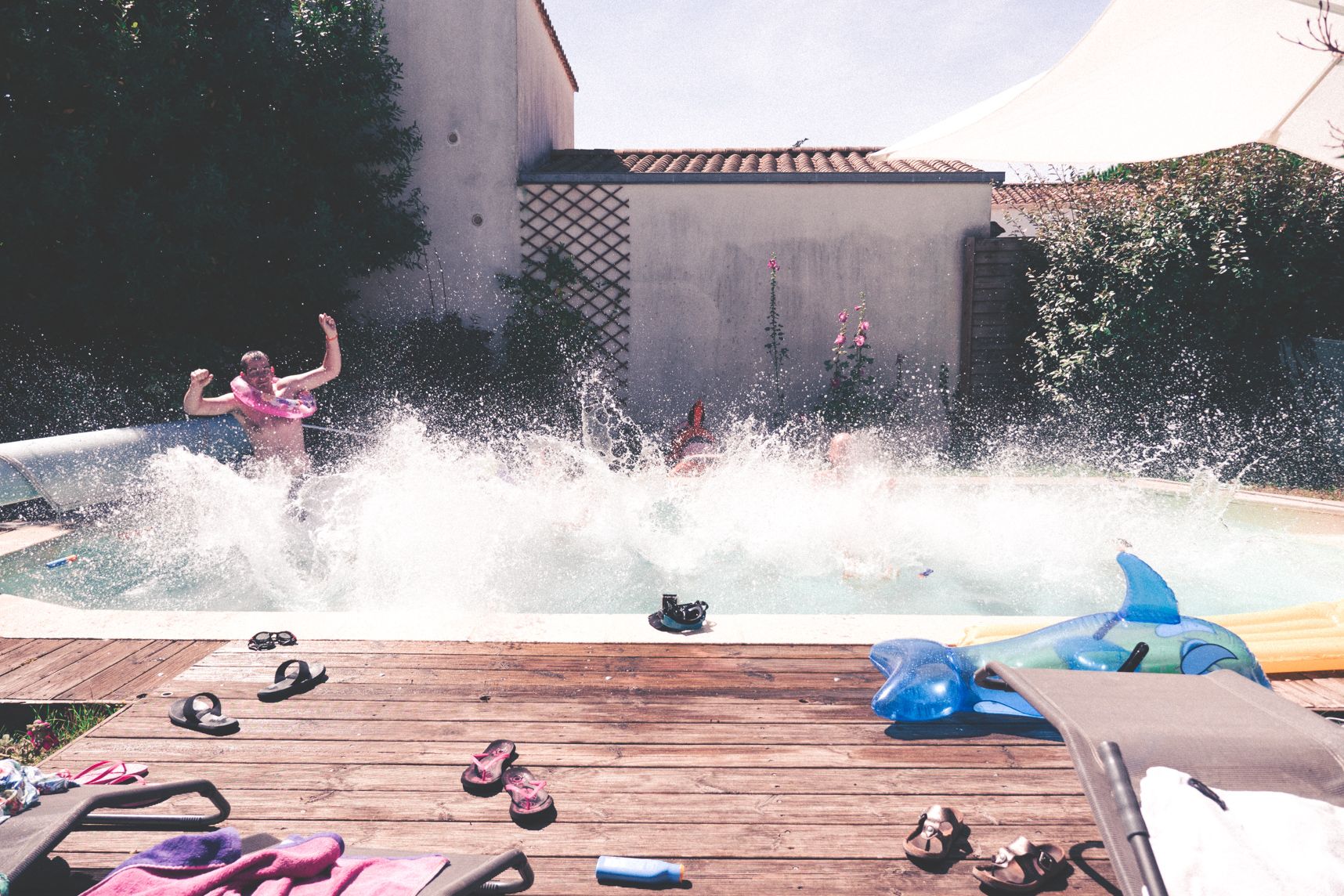 Sauter dans le grand bain