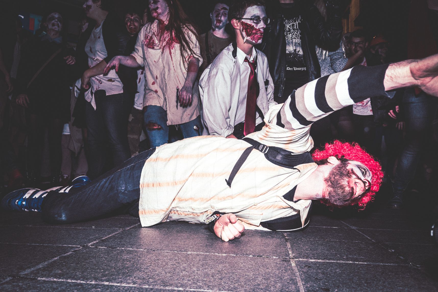 The walking dead