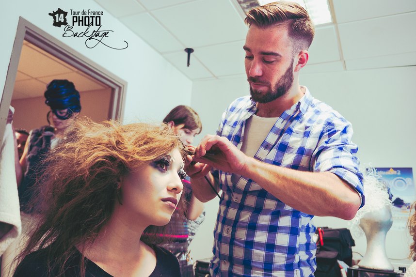 Cheveux au vent